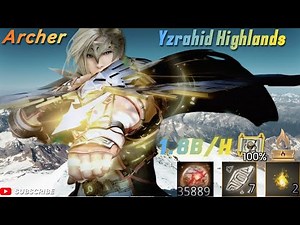 BDO | Archer | Yzrahid Highlands: Best grinding spot yet?