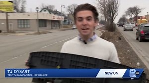 Stolen car spins through Milwaukee intersection in bold confrontation