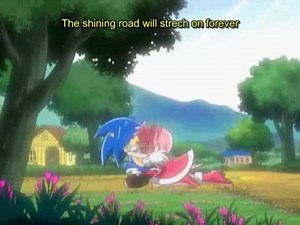 SonAmy scene in Sonic X Episode 52 (Japanese dub)