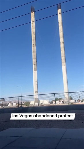 Do you guys remember this was supposed to be a Ferris wheel across the street Mandalay Bay Las