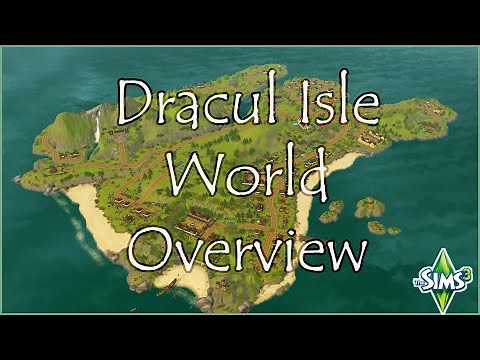 Dracul Isle- Medieval Custom World!!- The Sims 3 (World Overview)
