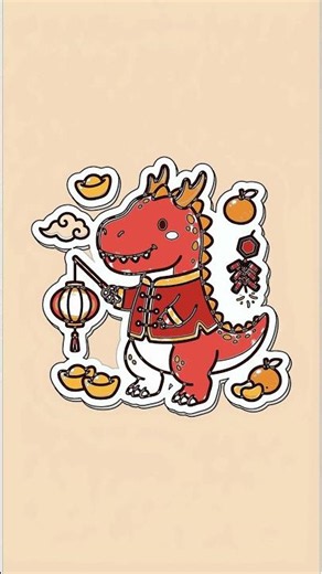 How to Draw a Cute Dragon! Easy Lunar New Year Art