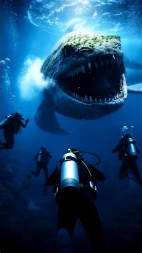 A Diver Gets Swallowed by a Giant Sea Monster 😱 | Deep Ocean Horror