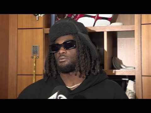 Watch: Brandon Aiyuk speaks with reporters on locker clean-out day