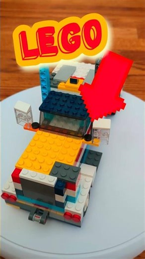 lego semi truck moc #lego #legobuild #legomoc #building #semitruck #legos #truck