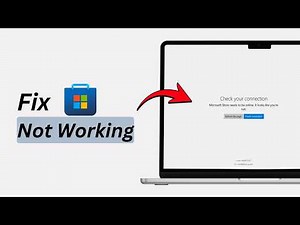 How to Fix Microsoft Store Login Error | Microsoft Sign In Not Working