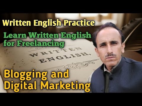 Written English Practice | Improve Writing Skills Step by Step | E-Grammer A to Z