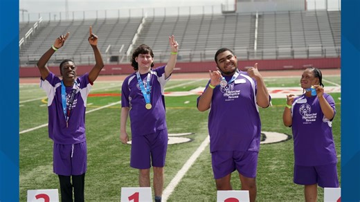 'It’s so rewarding' | Killeen ISD Dream Team athletes take home medals at Special Olympics track and field meet