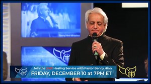 Join Pastor Benny LIVE at: BennyHinn.org/Livestream/ If you or anyone you know needs a touch from God or a healing in their mind, body, or soul, invite them to join with you. Join Pastor Benny on any of our verified social platforms TODAY, December 10, at 7PM ET for the LIVE Miracle Healing Service! Event details here: https://www.bennyhinn.org/event/2021-dec-10-miracle-healing-service/ | Benny Hinn