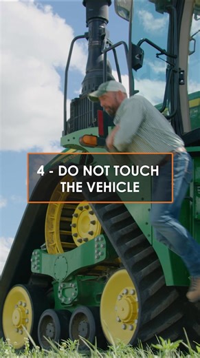 If a power line contact sets your vehicle on fire, follow these steps to safely exit. | SaskPower