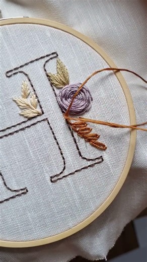 Buy each letter separately OR grab the full alphabet and save over 70%!🔥 #embroidery #tutorial #diy