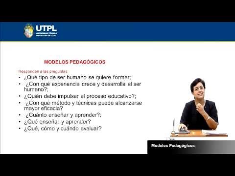 UTPL PEDAGOGICAL MODELS [(CCEE)(GENERAL PEDAGOGY)]