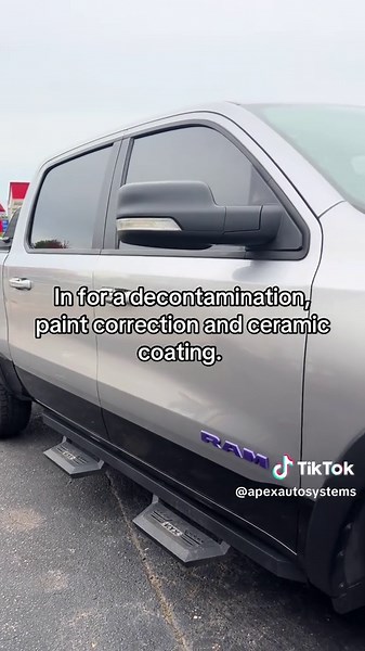 Gold Package treatment at Apex Auto Systems ✨🏆 The finish starts with the prep! 🧼 WASH — Thoroughly clean away dirt and grime. 🧲 DECONTAMINATION — Remove bonded contaminants for a smooth surface. 💎 PAINT CORRECTION — Refine swirls and imperfections to bring out that deep gloss. 🧽 RESIDUE REMOVAL — Remove polishing oils and residue so the coating can bond properly. 🛡️ CERAMIC COATING — Protect the freshly corrected finish, with glass and exterior plastic included in our Gold Package. Deep g