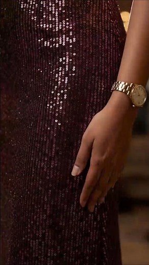 The Ultimate Cocktail Party Look: Shimmering Sequin Gown 🍷💎