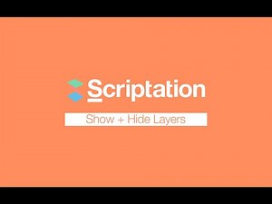Toggle Scriptation Layers On/Off | Scriptation Tutorial