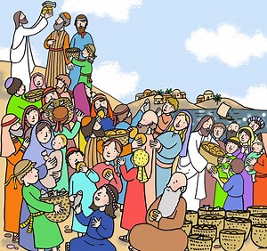 Le miracle de la multiplication des pains - Catéchisme Emmanuel