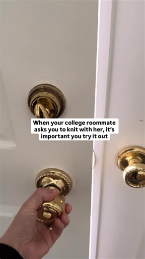 And to think knitting was just one of the many crafts I tried in college ❤️🧶 so glad it stuck! get your copy of this beautiful book with 7 knitting patterns: 2 cardigans, a pullover, 2 vests, a scarf and cowl. https://www.amazon.com/dp/B0GN54MPVL The sweater I’m wearing is my Soft Shore Pullover included in the book. #knittingbook #knittingpatterns #knittersofinstagram #knitspo #knitweardesigner | Ashley Lillis