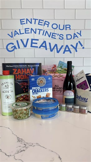 Zahav Foods on Instagram: "*CLOSED* 💙 V-DAY GIVEAWAY! 💙 Time to spread the Zahav love We’re giving away a Zahav-inspired package featuring items fit for a V-Day Spread, including a $100 gift card to @wegmans! Here’s how you enter: 💫 Like this post 💫 Follow @zahavfoods 💫 Tag a friend with whom you’d like to share a Zahav Hummus spread! 💫 Repost to your story for another entry ✨Disclaimer!✨ This package is for our Philly/NJ peeps. Must be within 30 mins of the city. Must be 21 or older to en
