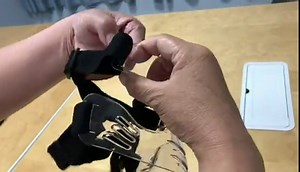 Qiancheng Nose Guard for Broken Nose, Sports Face Shield Masks for Women Teenagers, Adjustable Face Guard with Padding, Protection from Impact Injuries to Nose and Face, QC-L5-M