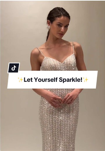 Can you resist the sparkle of Style AM71 from our new #AltaModa2026 Collection?✨ Visit demetrios.com to discover more dazzling designs. #Demetrios #DemetriosBride #Demetrios2026 #WeddingDress