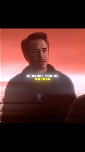 Avengers End game Deleted scene - tony stark daughter morgan stark