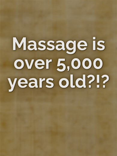 Massage is over 5,000 years old?! 🌿 From ancient Egypt to Greece and China, massage has always been used to ease pain, improve recovery, and help the body heal. It’s still time-tested medicine for your muscles. A simple, natural, and proven to make you move and feel better. #massage #massagetherapy #massagetok #selfcare #wellness