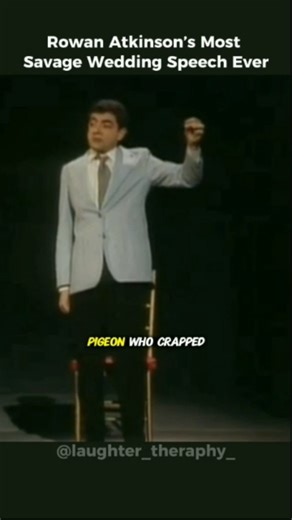 jehanzaib singha on Instagram: "When Rowan Atkinson as the father of the bride decides honesty is the best policy… even at a wedding 🤣 Follow: @laughter_theraphy_ #funnyreels #comedyreels #rowanatkinson #funnyvideos #comedygold #classiccomedy #humour #laughter_theraphy_ #laughs #britishcomedy #comedylegend #parenthood #fatherofthebride"