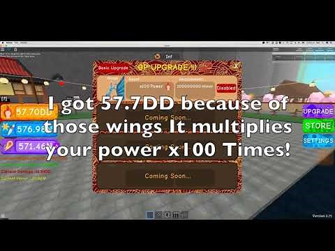 OP Ninja Simulator NEW UPDATE ! NEW WINGS AND MORE! Roblox - 2020