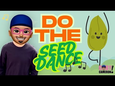 🌱🕺 The Seed Dance | Dance & Movement Song for Kids | Fun Song About Seeds | Coby Cameron