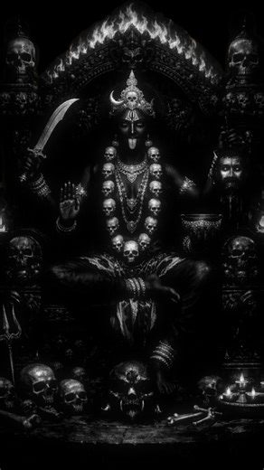 Goat Mentality on Instagram: "Kali (/kali:/; Sanskrit: काली, IAST: Kāli), also called Kalika, is a major goddess in Hinduism, primarily associated with time, death, and destruction. Kali is also connected with transcendental knowledge and is the first of the ten Mahavidyas, a group of goddesses who provide liberating knowledge. [2][3] Of the numerous Hindu goddesses, Kali is held as the most famous. [4] She is the preeminent deity in the Hindu tantric and the Kalikula worship traditions, and is 