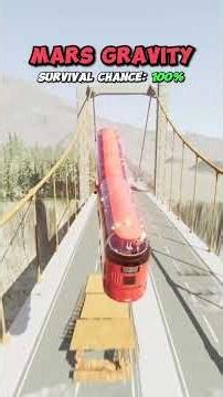 Planet Gravity Mayhem! 🚌💥 | Bus vs Earth, Moon, Mars!