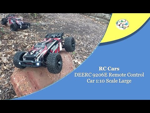RC Cars - Unboxing and Review (DEERC 9206E Remote Control Car 1:10 Scale Large )