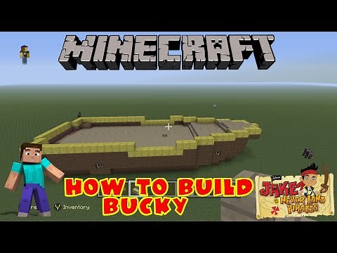 Minecraft Tutorial - How To Build Bucky Part 1