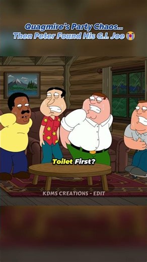 Quagmire’s Party → Peter Finds G.I. Joe 😳