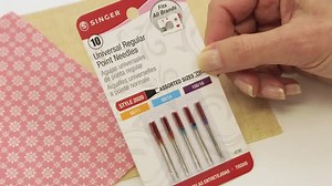 SINGER® M2100 Sewing Machine - Get Started - Needles Features: • 8...