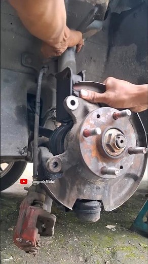 Steering Knuckle Installation #automobile #mechanic #howto #carmaintenance