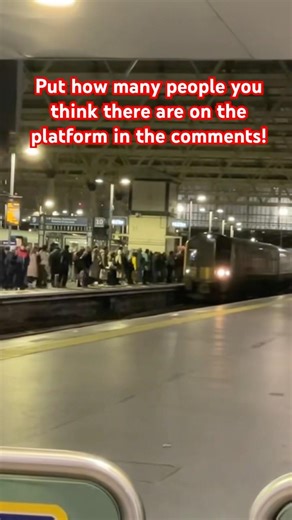 SWR class 444 pulling into BOMBARDED London Waterloo platform!