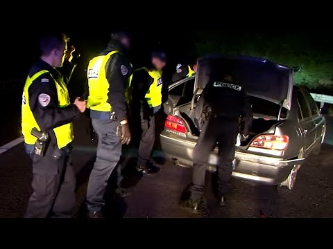 A GO FAST stopped in front of our cameras