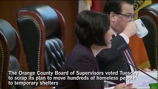 Orange County supervisors scrap emergency homeless plan after cities push back