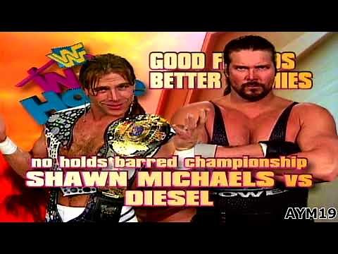 Shawn Michaels vs Diesel In Your House : Good Friends Better Enemies 1996 Highlights