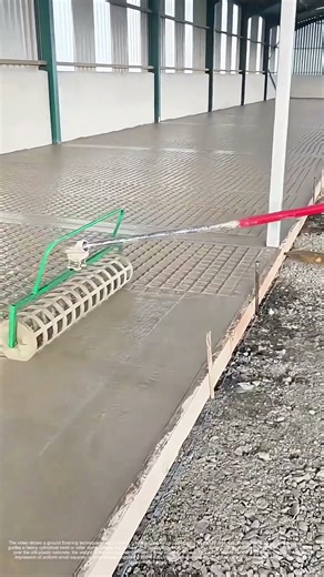 Pressing Pattern: The Rolling Stamp that Imprints Concrete