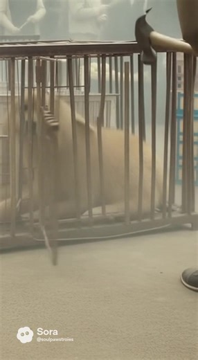 “If you won’t open it, I will.” That’s what the old man shouted before he lifted the hammer and struck the rusty lock behind the market. The sound echoed like thunder. Everyone turned. Vendors froze. Someone yelled, “Hey, old man! Are you crazy?” But he didn’t stop. The cage rattled. Inside, a Golden Retriever—thin, muddy, barely breathing—lifted his head and stared. And for a moment… time stopped. When the lock finally broke, the dog didn’t run away. He ran straight into the old man’s arms. Peo