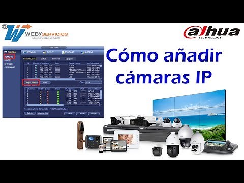 Tutorial rápido para añadir cámaras ip a DVR o NVR Dahua Saxxon