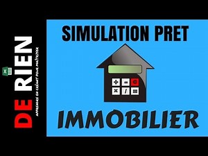 formule excel : simulation pret immobilier (VPM)