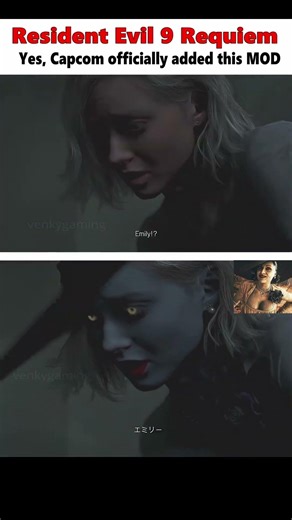 Resident Evil 9 - Grace as Lady Dimitrescu Mod #residentevil #gaming