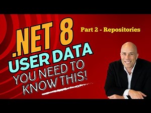 Extending Identity Services Part 2 - NET .8 User Data with Repository