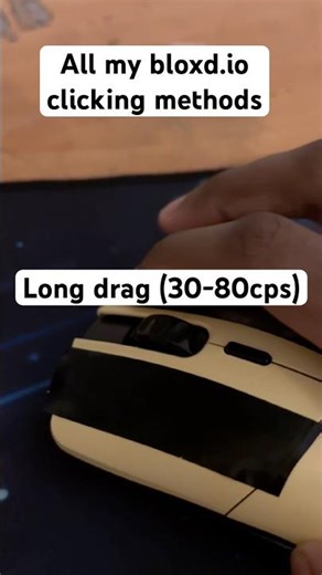 All my drag clicking methods #viral #dragclick #bloxdio