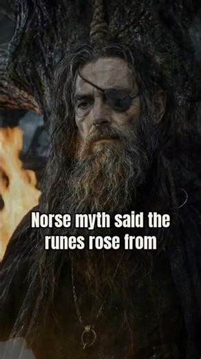 The God Who Hung 9 Days From A Tree For The Runes #mythology #folklore #norsemyths