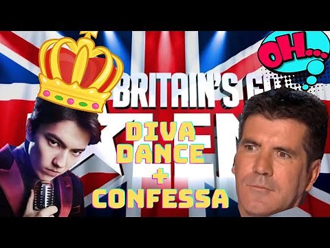 Dimash Kudaibergen - Simon in SHOCK on Britain's Got Talent singing Confessa + The Diva Dance