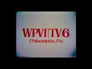 WPVI Channel 6 Mid 1980s Station ID, 1971 Sign-Off